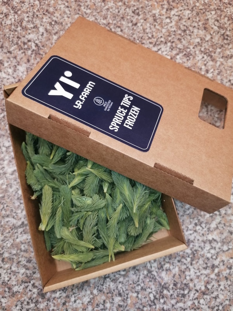 Wild spruce tops